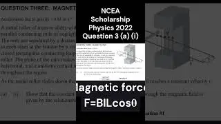 NCEA Scholarship Physics 2022 Question 3 (a) (i)