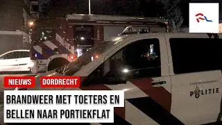 Brandweer uitgerukt voor piepende rookmelder