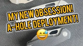 My obsession with A-hole deployment knives&hellip;