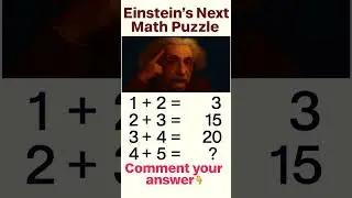 Einstein&rsquo;s Logic Quiz &mdash; Only Smart Minds Can Solve This! 🧠 #maths #puzzle