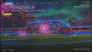 ROCKET LEAGUE ITEM SHOP - *BLACK MARKET* Pink Neuro-Agitator Goal Explosion - 22.4.23