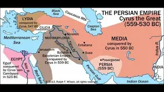 Daniel's second vision, of Darius the Mede, Cyrus of Persia, and Alexander the Great, of Greece