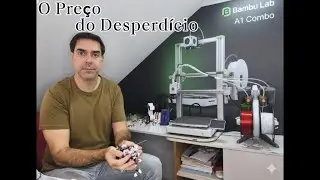 BAMBU LAB A1 COM AMS - DINHERIO NO LIXO?
