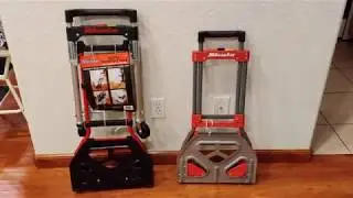 Тележка Milwaukee Dolly Cart сломалась (SMH): поэтому я купил новую, улучшенную (MILWAUKEE DC73333)