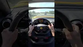 FERRARI 812 Superfast Acceleration on Autobahn!! 🚀