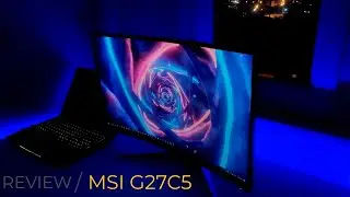MSI G27C5 27&rdquo; Curved 1080p Monitor REVIEW