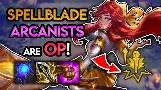 SPELL BLADE DOUBLES ARCANIST DPS OUTPUT!! LUX BIS CARRY! - Set 6 TFT