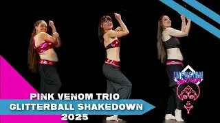 Pink Venom Trio performing at Glitterball Shakedown 2025