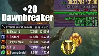 +20 Dawnbreaker no comms pug - Lightsmith Prot Paladin PoV