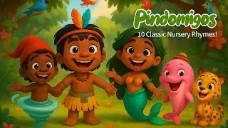🎵 Children&rsquo;s Songs Compilation in English | Pindomigos Sing 10 Classic Nursery Rhymes! 🎶