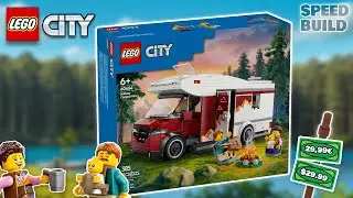 LEGO CIty Holiday Camper Van - 60454 Speed Build