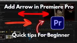 Add arrow in Premiere Pro