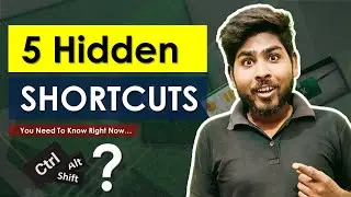 5 Hidden Shortcuts You Need To Know 5 छिपे हुए शॉर्टकट | Microsoft Excel | Hindi | Rahul Devraj