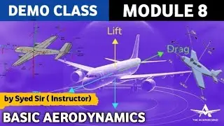 DGCA AME Module 8 ( Basic Aerodynamics) |  LIVE DEMO CLASS | by Syed Sir | The Aviation Mind App