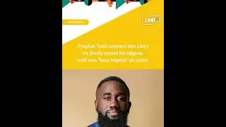 Tori24tvng maiden news,Prophet Tomi Arayomi's don relocate to UK and other Hot and Trending today