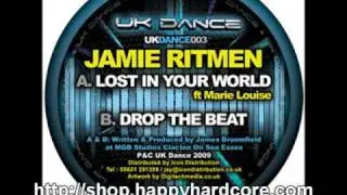Jamie Ritmen - Drop the Beat - uk hardcore vinyl - uk dance - UKDANCE003