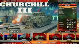 Iron Juggernaut: Churchill III Crushes Vineyards in Fire and Steel