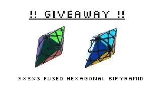 3x3x3 Fused Hexagonal Bipyramid !!GIVEAWAY!! *CLOSED*