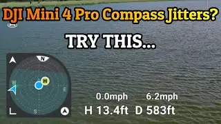 DJI Mini 4 Pro Compass Problems Solved?  Try This...