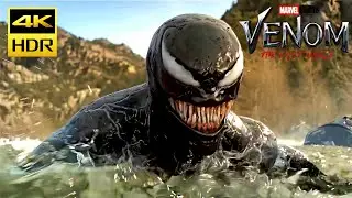 Venom River Fight Transforming into Frog & Fish | Venom 3: The Last Dance Movie Clip