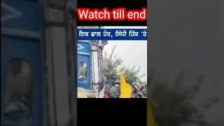 💪Kisaan Sikh driver Jump on Police😱Punjabi