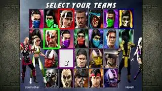 UMK3 MAME KAILLERA. CASUALES  SOULRUSHER VS HEVEN VS CD_PRIME