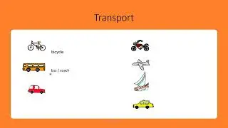 1StopESL Vocabulary - Transport
