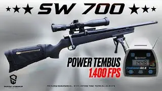 PCP SW 700 FULL TITANIUM BIGGAME 6000Psi❗TES FPS TIAP TREK BISA SERBA BISA LEBIH HEMAT❗