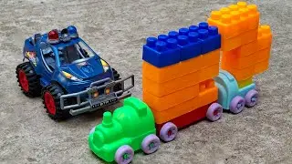 Block wala train toy ||block se train banana sekhe ||khilona ka video ,toh video #kids 