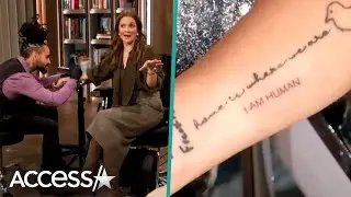 Drew Barrymore Gets New Tattoo Live On Her Talk Show: 'I Love It So Much'