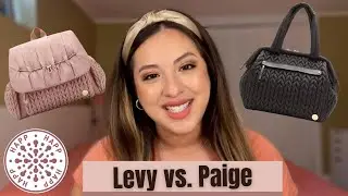 HAPP BRAND DIAPER BAGS [LEVY BACKPACK VS. PAIGE CARRYALL] | COMPARISON REVIEW #happbrand #diaperbag
