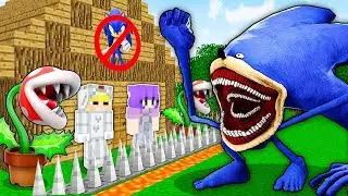 Tô Gà Thử Thách 24H Xây Nhà An Toàn Chống Chống Shin Sonic.Exe Trong Minecraft!