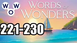 WOW Words of Wonders 221 222 223 224 225 226 227 228 229 230