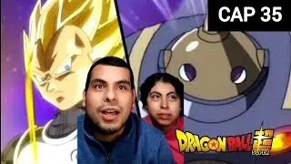 REACCI&Oacute;N A DRAGON BALL SUPER LATINO CAPITULO 35 VEGETA 🆚 MAGETTA 👀