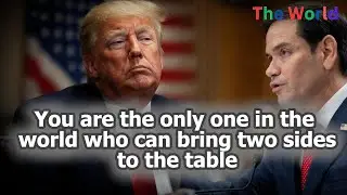 There Is No Military Solution To End  Russia-Ukraine War: Rubio || Donald Trump || Cabinet Meeting