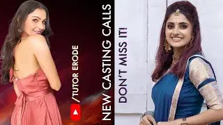Zee Tamil Tv Opportunity & New Tamil Casting Calls - May 2022 | Audition | Cinema chance
