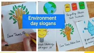 How to write Environment Day slogan | Environment Day slogans
