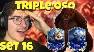 🔥TRIPLE OSO 🐻 comp TFT set 16.1C #tftset16