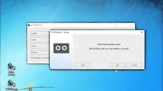Create new tape backup - Z-DATdump