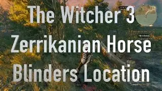 The Witcher 3 Zerrikanian Horse Blinders location