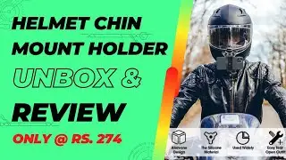 Cheap and Best Helmet Phone Mount Unboxing: Perfect for Moto Vlogs!
