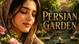 Persian Garden Ambience 🌹 Peaceful Nature Sounds for Meditation & Relaxation