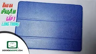 Bao da iPad Air gấp 3 lưng trong