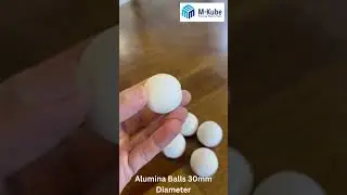 Alumina Ceramic Balls | 30mm Diameter | High-Density Grinding Media #shorts #shortvideo