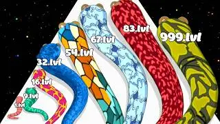 Snake Run Evolution Full Gameplay - Satisfying ASMR Insect Evolution (Level Up, Games) Part 1