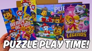 Paw Patrol Puzzle Playtime! Solve 5 Fun Puzzles with Your Favorite Pups