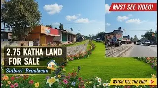 2.75 katha general registered land for sale in salbari brindavan