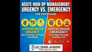 Severe HTN: Rapid Decisions, Better Outcomes #CME2026 #PhysicianCME #LasVegasCME #NewOrleansCME