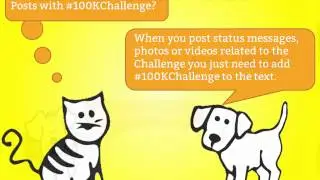How to Use a Hashtag in the $100K Challenge