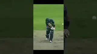 Beautiful Defensive Technique By Babar Azam